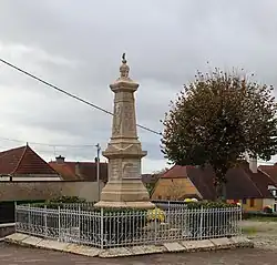 Le monument aux morts.