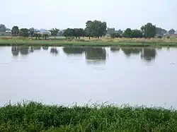 Le fleuve Chari, en Afrique centrale, sépare N'Djamena, au Tchad, de Kousseri au Cameroun