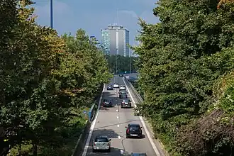 L’E420 se confond avec l'A503 à Charleroi (Belgique)