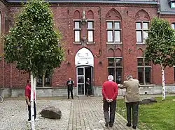 L'entrée du musée.