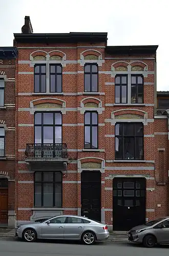 Maison Lagouche (1910), de style art nouveau.