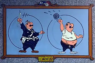 Station de métro « Janson » à Charleroi.