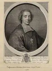 Gravure de Mgr Taffoureau de Fontaine