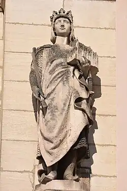 Saint Louis (1882), façade de l'église Notre-Dame Saint-Vincent.