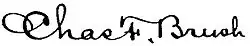 signature de Charles Francis Brush