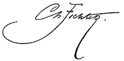 signature de Charles Fechter