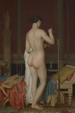 Le Coucher de Sappho (1867), musée cantonal des Beaux-Arts de Lausanne.