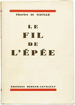 Image illustrative de l’article Le Fil de l'épée