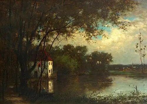 Fishing on the Lake (Pêche sur le lac).