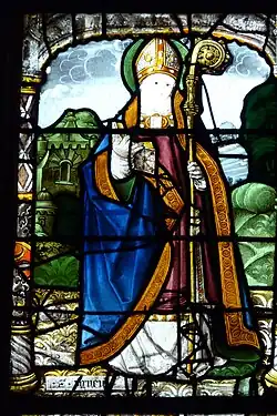 Saint Aignan détail de la baie n ° 11.