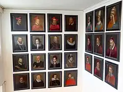 Galerie des illustres, fin XVIe-début XVIIe&nbsp;siècle.