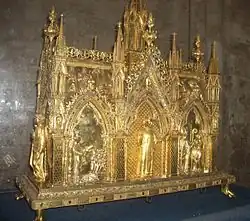 La châsse de saint-Taurin à Évreux.