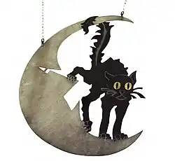 Chat Noir, enseigne du cabaret éponyme, musée Carnavalet, 1881.