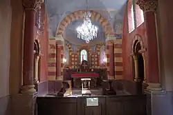 Intérieur de la chapelle.