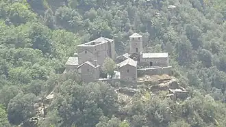 Vue depuis le nord-ouest.