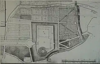 plan du château de Dampierre.