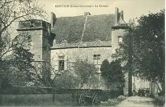 Château de Gontaud-de-Nogaret.