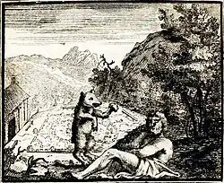 Gravure de François Chauveau (1688).