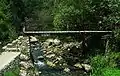 L'un des ponts des Gorges de Turda