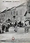 Marché du Poncelet, de 1850 à 1940.