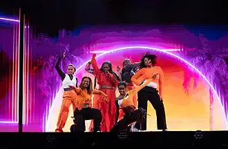 Chelsea Muco interprétant Controlla.