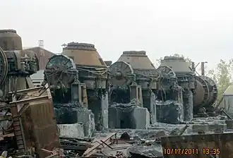 photo de convertisseurs alignés