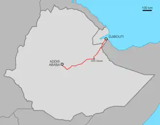 Voir la carte de la ligne.