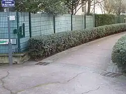 Chemin du ru d'Aulnay à Sceaux