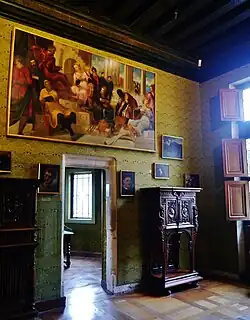 Entrée du cabinet Vert.