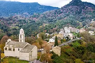 Chiatra depuis l'oppidum.