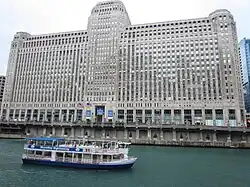 La rivière Chicago.