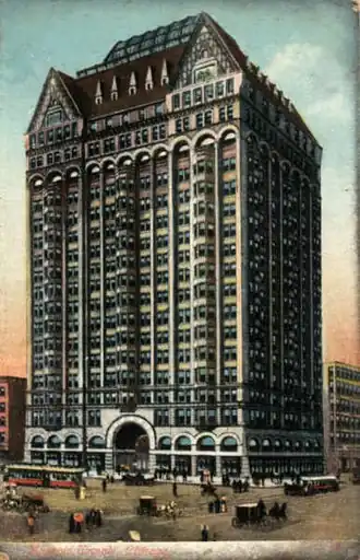Masonic Temple Building, (1891-1892), par Daniel Burnham, Chicago.