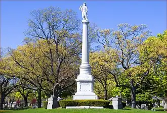 Mémorial du Chicago Fire Department.