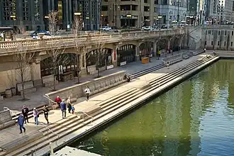 Un restaurant sur la promenade.