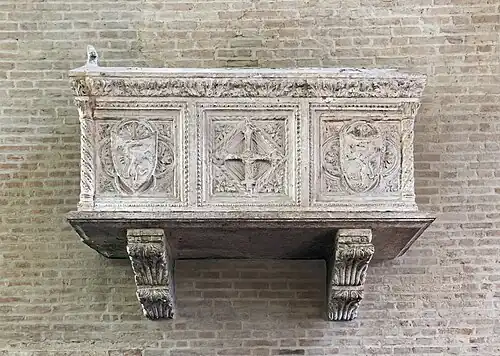 Sarcophage de Guilielmo Pagello (1362).