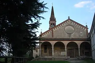 L'église Saint-François de Schio, en Vénétie.