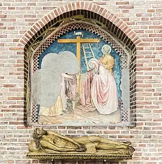 Lamentation sur le Christ mort.