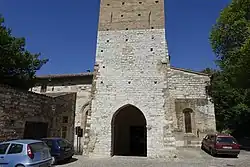 Extérieur de l’église San Lorenzo in Doliolo.
