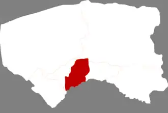 Localisation de Línhé Qū