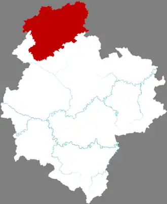 Localisation de Tiānděng Xiàn