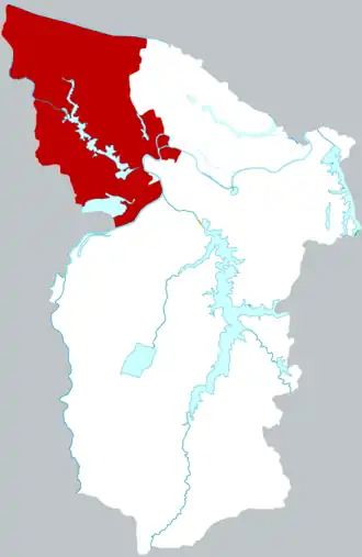 Localisation de Fèngtái Xiàn