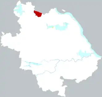 Localisation de Tiěshān Qū