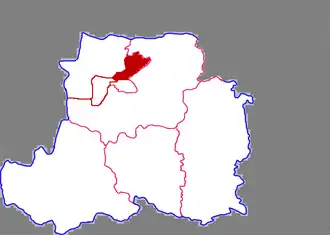 Localisation de Shùnhé huízú qū