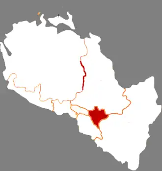 Localisation de Chéngguān Qū