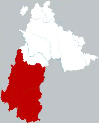 Localisation de Pán Xiàn