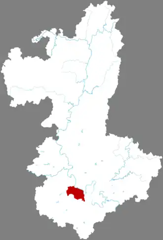 Localisation de Liǔnán Qū