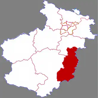 Localisation de Rǔyáng xiàn