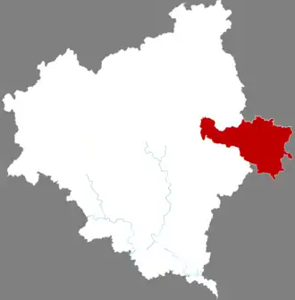 Localisation de Zhènghé Xiàn