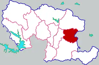 Localisation de Shèqí Xiàn