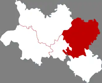 Localisation de Dōngxīng Qū